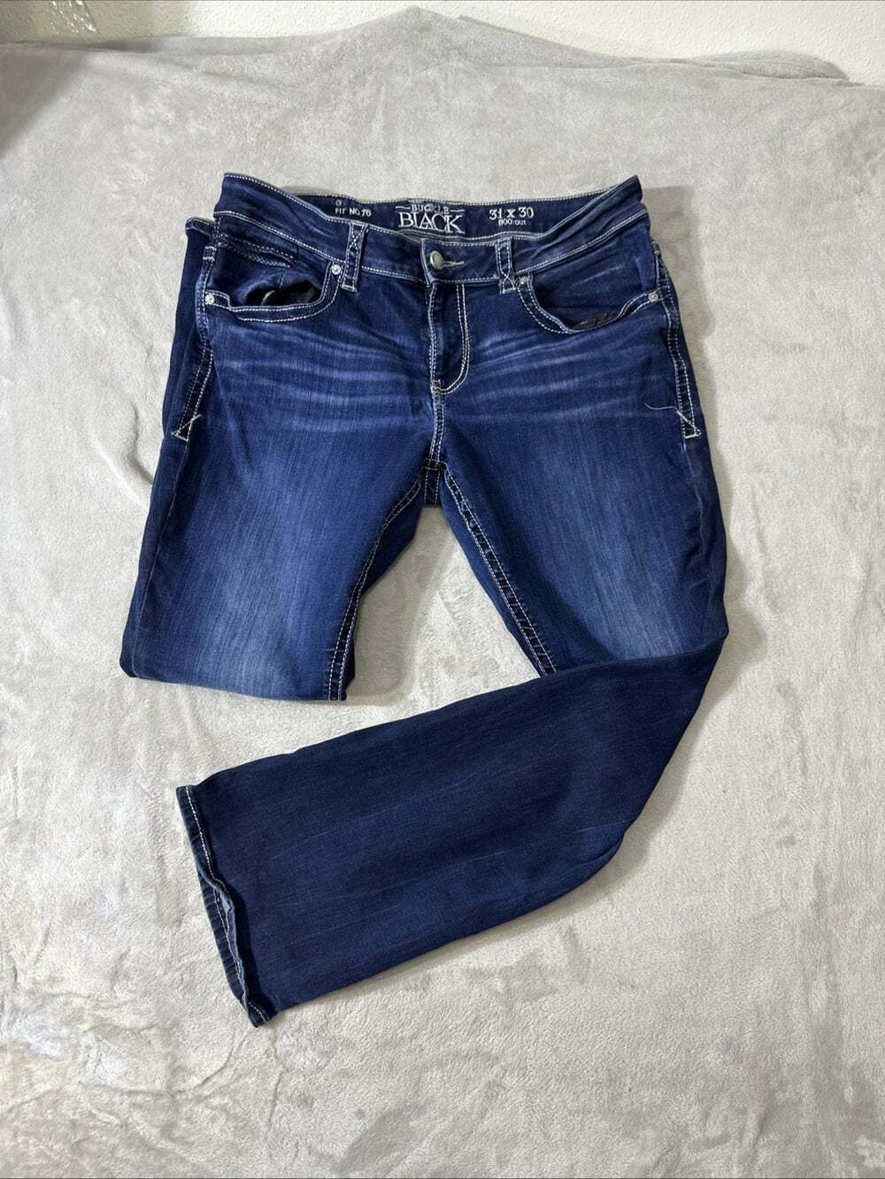 BKE Black Fit No. 76 Bootcut Jeans Women’s 31x30 Medium Wash Stretch